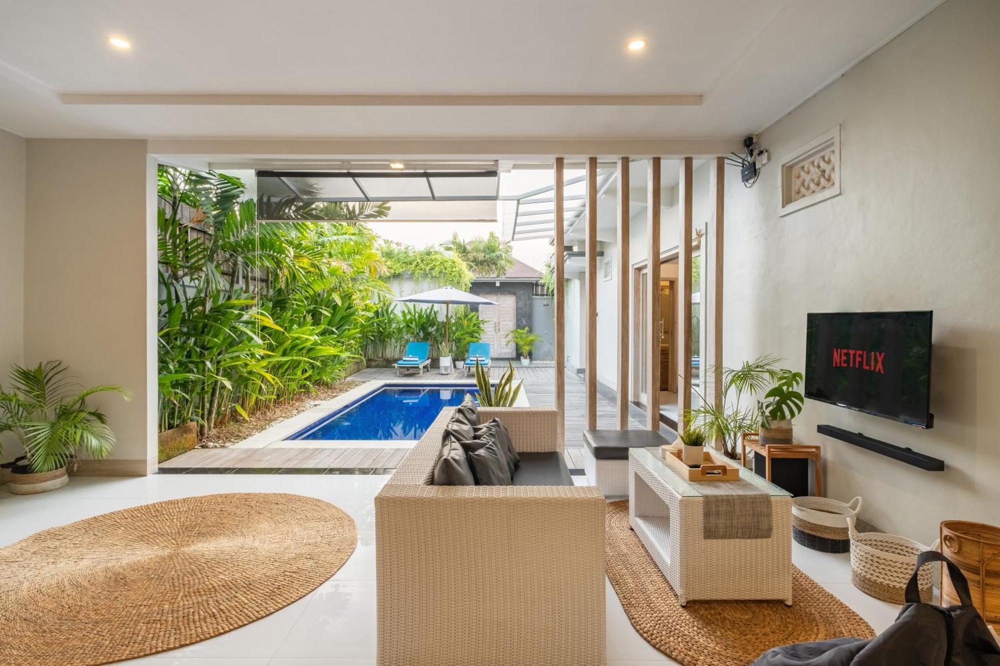 ☆ Villa Larissa ☆ Seminyak 2Br Pool Kuta Petitenget エクステリア 写真